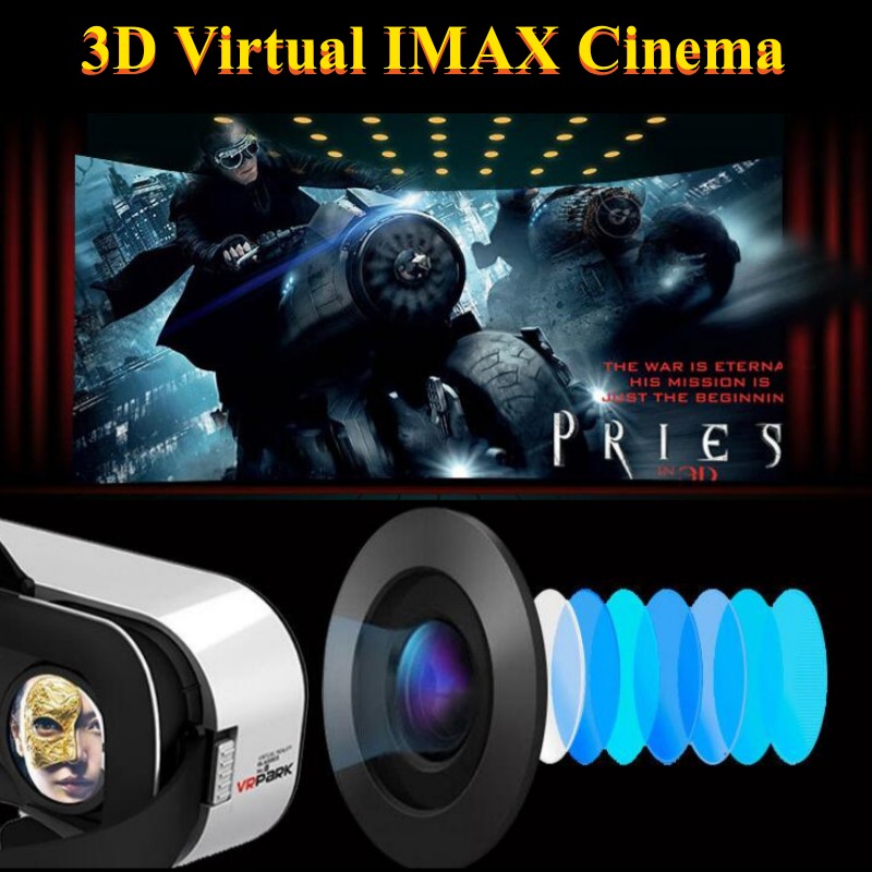 V5แว่น VR เสมือนจริง4K IMAX วิ - Vr Headset Pc บทวิจารณ์และราคา