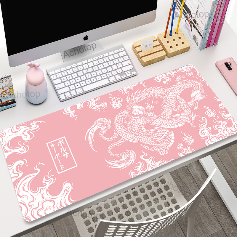 แผ่นรองเมาส์ขนาดใหญ่ Gaming Mo - Pc Gaming Pink บทวิจารณ์และราคา